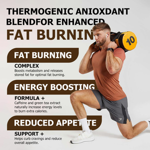 Capsules brûle-graisses thermogéniques directement de l'usine avec feuilles de thé vert, améliorent les niveaux d'énergie et soutiennent le métabolisme - Product Image 4