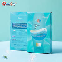 EE. UU. Dentista profesional Dental Mejores resultados Venta al por mayor Sin marca Premium Dropship Peróxido Tiras para blanquear los dientes amarillos