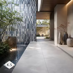 Baldosas de Cerámica Terrazo con Textura de Piedra Triturada, Formato Cuadrado de 600 mm, Precio Razonable - Product Image 6