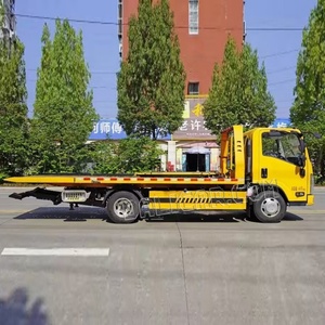 1SUZU 4X2 5ton platformu yol kurtarma için tamir kamyonu çekme kamyon tekerlek kaldırma çekici kamyon - Product Image 5