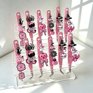 <span class=keywords><strong>Pinzas</strong></span> <span class=keywords><strong>de</strong></span> Precisión para Extensión <span class=keywords><strong>de</strong></span> Pestañas con Logotipo Personalizado Gratuito, <span class=keywords><strong>Pinzas</strong></span> para Pestañas <span class=keywords><strong>de</strong></span> Volumen Clásico con Punta <span class=keywords><strong>de</strong></span> Fibra - Product Image 5