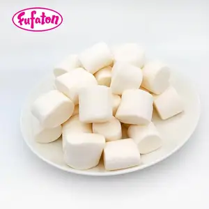Delicious white marshmallow factory