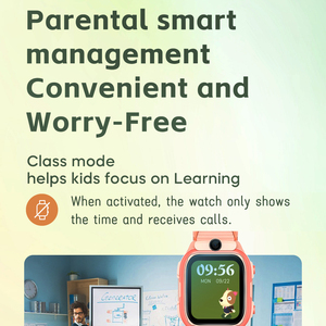 Reloj Inteligente K61GPS con WIFI, LBS, AGPS, GSM, Resistente al Agua, Cuadrado, para Niños, con Llamadas SOS, Videollamadas HD, Deportivo, para Niños y Niñas, Android, Tarjeta SIM 4G - Product Image 2
