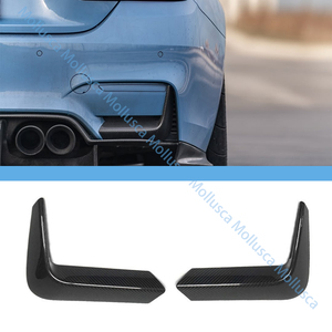 For M4 Series F82 True Carbon Rear Wrap Corners - Product Image 1