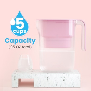 <span class=keywords><strong>Caraffa</strong></span> <span class=keywords><strong>Filtrante</strong></span> Alcalina da Banco per Uso Domestico, Alternativa Ecologica al Purificatore d'<span class=keywords><strong>Acqua</strong></span> Zerowater per <span class=keywords><strong>Acqua</strong></span> Potabile Sana - Product Image 6