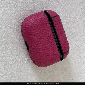 Funda de cuero auténtico para airpod pro, funda de moda de alta calidad para apple - Product Image 5