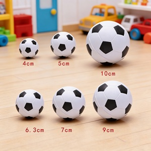 Wholesale Pu Soccer Stress Ball With Custom Logo Silk Screen Printed for <b>Anxiety</b> Relief Squeeze <b>Toy</b> Promotional Gift - Product Image 3