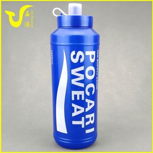 Free sample Portable Outdoor Blue 500ml Soft Flask Sports <b>Foldable</b> Plastic <b>Water</b> <b>Bottle</b> Hydration <b>Bottle</b> Running Bicycle Bike - Product Image 2