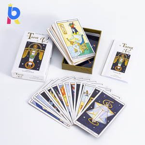 ไพ่ทาโรต์ขอบทองคำคุณภาพสูงสั่งทำได้แบบขายส่ง - Product Image 2