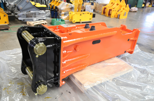 * Heavy-duty <b>Hydraulic</b> <b>Breaker</b> Concrete Rock Hammer Crusher with Motor Gearbox Bearing for 10 Ton Excavators - Product Image 2