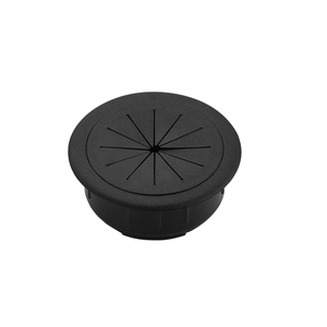 ABS redondo 60-caja de alambre muebles gabinete cableado agujero cubierta computadora escritorio cubierta escritorio roscado agujero cubierta - Product Image 1