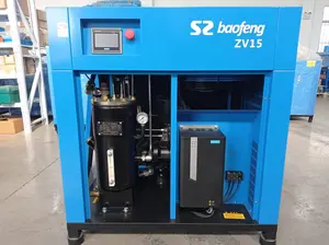 Silent Good Quality 15kw 0.8MPa 1.5MPa Screw Air Compressor For Laser Cutter Compressor All In 1 With Factory Direct Sale