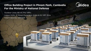 Máy Điều Hòa Không Khí Midea Vrf DC Inverter Hệ Thống Làm Mát Không Khí Thương Mại R410a Máy Nén Lạnh DC Inverter - GMCC Năng Lượng Thấp - Product Image 5