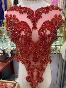 Fait à la main magnifique concepteur pleine longueur <span class=keywords><strong>corset</strong></span> strass appliques perlée robe blanche <span class=keywords><strong>haute</strong></span> <span class=keywords><strong>couture</strong></span> robe de mariée - Product Image 2