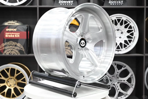 Cerchi in Lega di Alluminio FSC-<span class=keywords><strong>50</strong></span> Personalizzati, Forgiati, Modello Desmond Evo Regamaster, Finitura Spazzolata, 5x114.<span class=keywords><strong>3</strong></span> 5x100 5x120 per Chevrolet BMW - Product Image 3