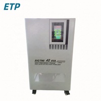 Régulateur de tension triphasé en cuivre haute efficacité 15 kVA AVR TNS SVC CE ISO avec protection contre les surcharges 60 Hz