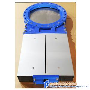 Válvula de cuchilla KGV con brida superior ISO y vástago ascendente preparada para actuador DN800 PN4 EN558 Serie Básica 20 K1 DN800 PN4 KGV - Product Image 3