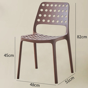 Modern Victorian Tufted Stackable Plastic Stools <strong>with</strong> Backrest Foldable Lightweight Design for Gym and Home Use - Product Image 5