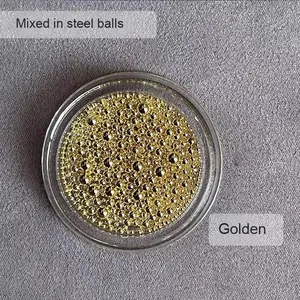 Caviars métalliques 3D de tailles variées pour nail art, petites perles et billes en acier, style manucure française - Product Image 6