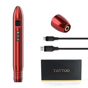 Nhà Máy Cung Cấp Nhỏ Không Dây Tattoo Machine Pen Rotary Tattoo Trang Điểm Vĩnh Viễn Máy Handpiece