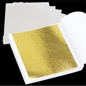 Hot Selling 24k Gold Leaf Sheet Imitation Gold Leaf For Cake Decorating