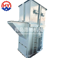 Élévateur à godets vertical entièrement automatique, unité de levage de sable stable pour le flux de travail de traitement du sable de moulage de résine en fonderie industrielle