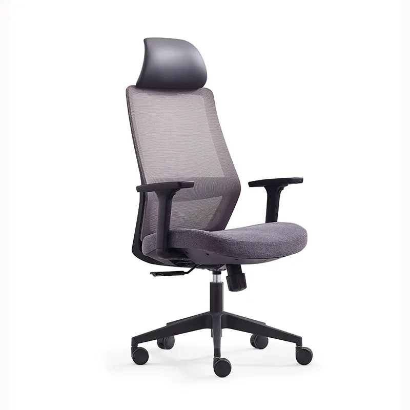 FoShan Büro Mesh Möbel Stuhl Hersteller Green Mesh Executive drehen Eisen Armlehne Bürostuhl