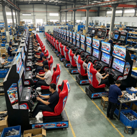 Machine de jeu d'arcade simulateur de course automobile HD Outrun à monnayeur, très populaire pour centre de jeux