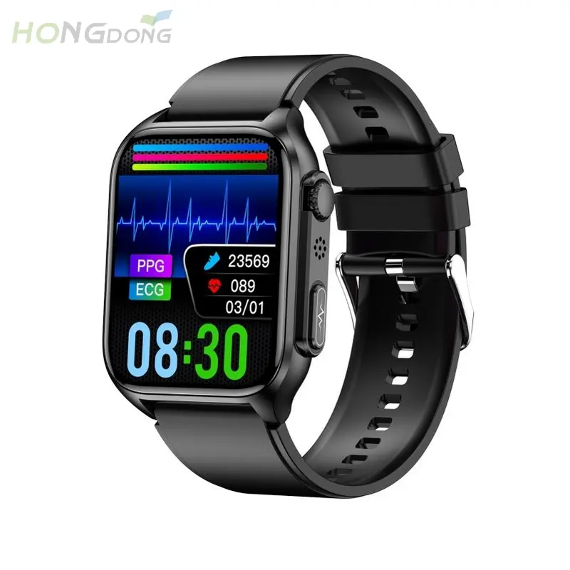 TK12 supporta ECG Remote family Care Bluetooth Call SmartWatch 1.96 pollici IP67 impermeabile cinturino in Silicone Smart Watch