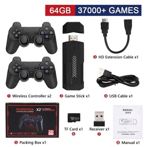 <span class=keywords><strong>Console</strong></span> de Jeu TV 4K HD X2 à Vendre : Boîtier de Jeu TV avec Manettes sans Fil – Consoles de Jeu Vidéo - Product Image 5