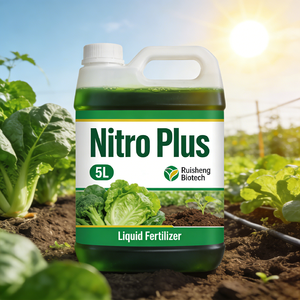 Engrais azoté liquide <span class=keywords><strong>Nitro</strong></span> Plus 5L |   Liquide vert foncé à haute efficacité - Product Image 1