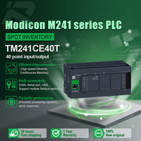 Controlador PLC Eléctrico Modicon M241 TM241CE40T, 40 E/S, Salida de Transistor, 24DI 16DO PNP, 24V DC, Ethernet, Lógica Programable