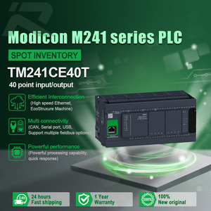 Nouveau contrôleur programmable PLC Schneider TM241CE40T d'origine, série Modicon M241, module PLC 40 points entrée/sortie tm241ce40t - Product Image 1