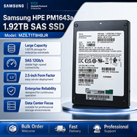 Pour PM1643a MZILT1T9HBJR 1,92 To HPE OEM Enterprise SAS SSD 2,5 pouces 12 Gb/s V-NAND TLC Disque SSD double port pour serveur de centre de données
