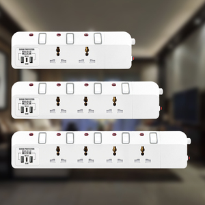 Multipresa con porta <span class=keywords><strong>USB</strong></span>-C, 4 prese, 250V 10A, 2 porte <span class=keywords><strong>USB</strong></span>-C - Product Image 4