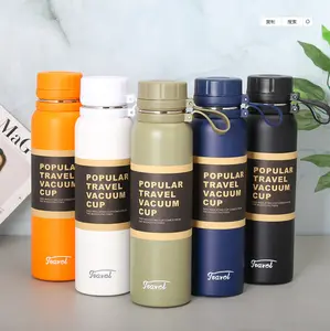 Vendita calda grande capacità Eco Friendly Thermos da campeggio a doppia parete boccette sottovuoto bottiglia sportiva isolata in acciaio inossidabile