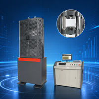 Máquina de Ensayo Universal con Pantalla Digital y Microcomputadora, Equipo de Laboratorio para Pruebas de Tracción, Compresión, Flexión y Cizallamiento de Metales