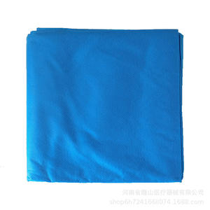 Ensemble de linge de lit jetable non tissé Longshan Medical 150x220cm bleu stérile pour hôpitaux et centres de santé - Product Image 3