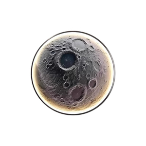 Pintura decorativa redonda de la Luna <span class=keywords><strong>para</strong></span> el vestíbulo <span class=keywords><strong>y</strong></span> la sala de estar, pintura con luz LED brillante - Product Image 5