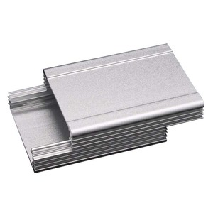 Caja de Proyecto de carcasas electrónicas de aluminio extruido de fresado CNC carcasa de caja de conexiones de señal de blindaje dividido PCB personalizada - Product Image 6