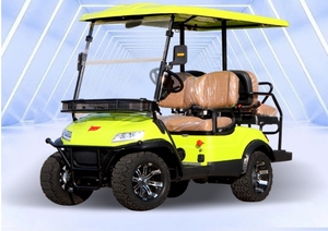 Carrito de Golf Convertible de Cuatro Ruedas a Bajo Precio con Motor de 5kw para Patrullaje de Propiedades Turísticas, Hoteles, Campus y Uso Turístico - Product Image 2