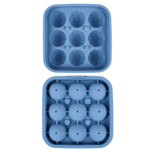 Bouteille d'eau compressible en silicone pour camping, moule à glaçons sphériques pour le sport - Product Image 3