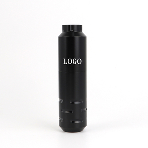 เครื่องสักปากกาแบบใช้แบตเตอรี่สีดำ ระยะชัก 4.0 มม. พร้อมหัวต่อ RCA สำหรับ PMU - Product Image 2