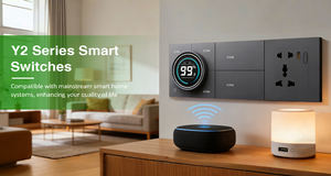 Interruptores Modulares de Última Generación 2026, Nuevo Diseño, WiFi, Zigbee, Compatible con Tuya y <span class=keywords><strong>Alexa</strong></span>, 100-250V 50Hz, para Proyectos del Mercado Indio - Product Image 6