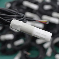 Sonde en plastique de température et d'humidité Capteur SHT35 Câble en silicone 2M