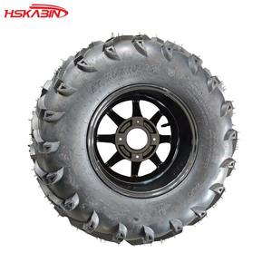 Neumáticos exteriores al vacío para motocicleta todoterreno, bicicleta de playa, ATV, ruedas de aleación de aluminio de 25x10-12 pulgadas - Product Image 3