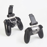 Support pour manette PS4 Slim & Pro et pince pour téléphone en ABS TP4-016B
