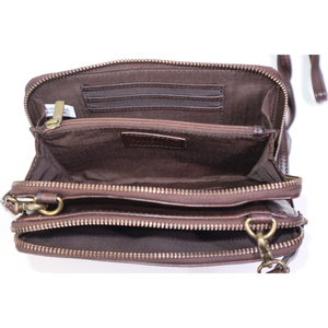 Nuevo Bolso de Teléfono de Cuero Genuino para Mujer, Gran Capacidad, Piel de Vacuno de Grano Completo, Logotipo Personalizado, Venta al Por Mayor - Product Image 4