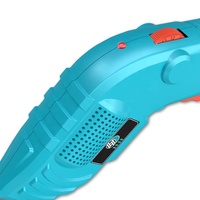 Couteau électrique sans fil à batterie lithium DC21V, tête de coupe pour plastique et mousse, avec lame en forme de R et pied de coupe