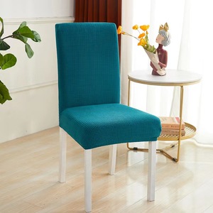 Housse de chaise en molleton à carreaux épais, élastique, pour hôtel, restaurant, housse de chaise anti-salissure, housse de chaise - Product Image 5